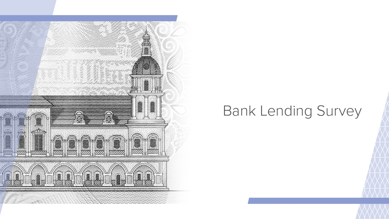 Banks Continue to Expect Growth in Loan Demand and Loan Portfolio Volumes – Bank Lending Survey